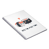 Rijst om je te ontmoeten notitieboek (Rechterzijde)