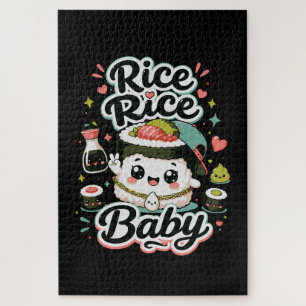 Rijst Rijst Baby Kawaii Sushi Legpuzzel