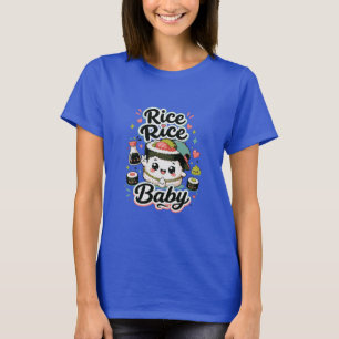 Rijst Rijst Baby Kawaii Sushi T-shirt