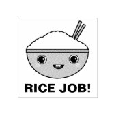 rijstbaan rubberstempel (Afrduk)