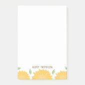 Rijstland - Zonnebloemen op maat Post-it® Notes (Voorkant)