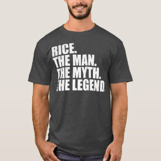 RijstRijst Familienaam Rijst achternaam Rijst Acht T-shirt