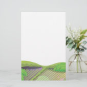 Rijstveld Briefpapier (Staand voorkant)