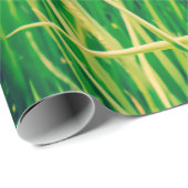 Rijstveld op het platteland en verse,  styleabstr cadeaupapier (Rol Hoek)