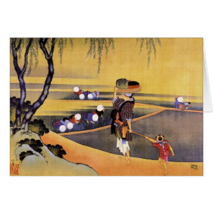 Rijstvelden Hokusai Japanse Fine Art