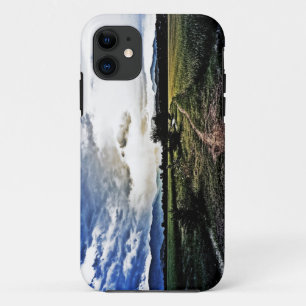 Rijstvelden onderweg iPhone 11 hoesje