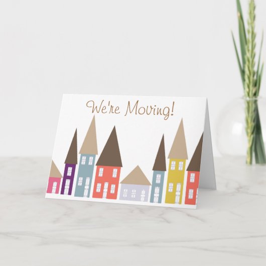 rijtjeshuis aankondiging (Voorkant)