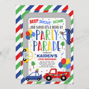 Rijvaardigheid en bediening van de Birthday Parade Kaart