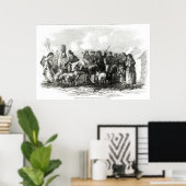 Rijvee voor huur poster (Thuiskantoor)