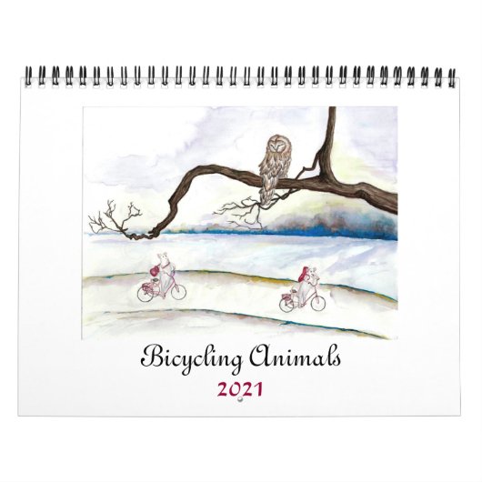 Rijwieldieren 2021 Kalender (Hoes)