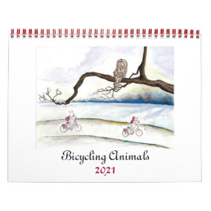 Rijwieldieren 2021 Kalender