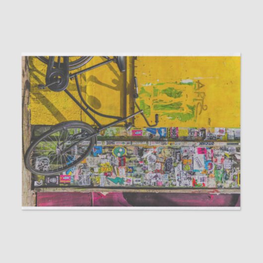 rijwielrijwielkunst tissuepapier (Voorkant)