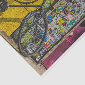 rijwielrijwielkunst tissuepapier (Detail)