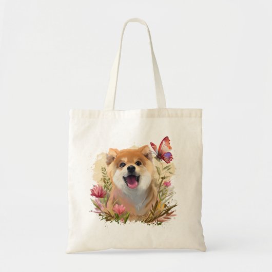 Riku en de vlinder tote bag (Voorkant)