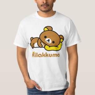 " Rilakkuma Relax Beer Cartoon Character" T-shirt