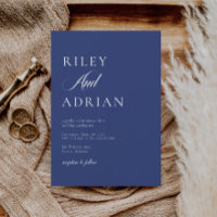 RILEY Cobalt Blue Wedding