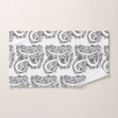 Riley doodle art lettre R nom signifiant serviette (Serviette à main)