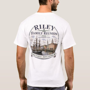 Riley Familie 2026 Reünie T-shirt