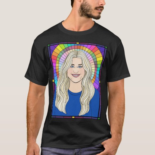Riley Gaines Portrait T-shirt (Voorkant)