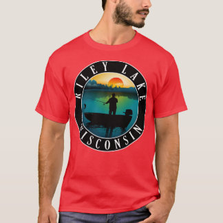 Riley Lake Wisconsin Vist T-shirt