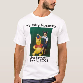 riley russell 3rd t-shirt