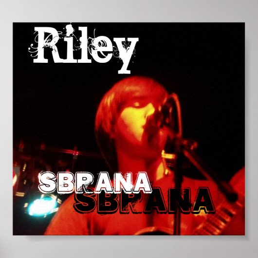 Riley Sbrana poster #2 (Devant)