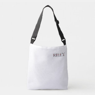 Riley's naam. Mijn naam is Riley. Crossbody Tas
