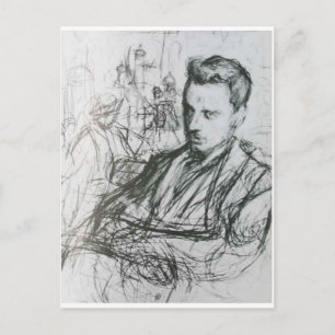 Rilke - Sketch Briefkaart
