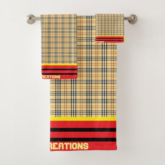 Rilla Plaid Bad Handdoek (Insitu)