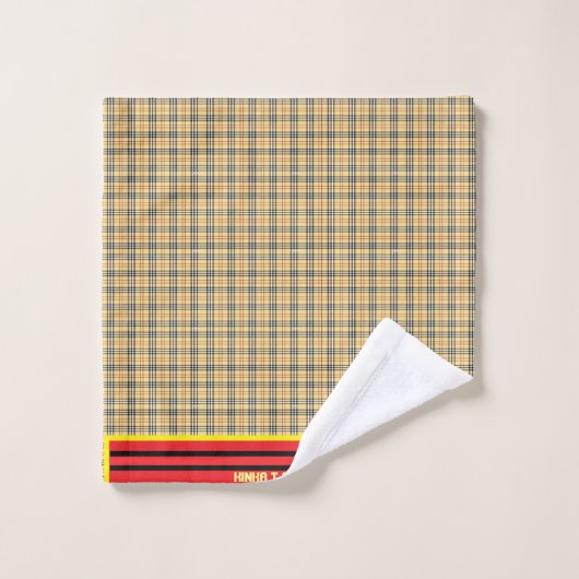 Rilla Plaid Bad Handdoek (Wasdoekje)