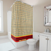 Rilla Plaid Douchegordijn (In situ)