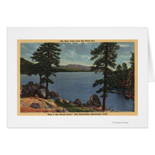 Rim O' the World Drive, West End Uitzicht (Voorkant Horizontaal)