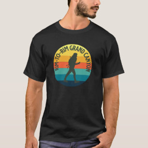 Rim to Rim Wandeltocht Grand Canyon Wandelend gezi T-shirt