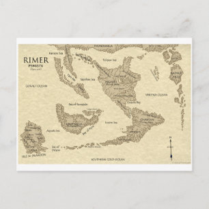Rimarische Wereldkaart 2009 Briefkaart