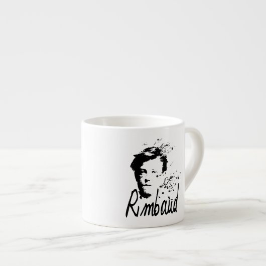 RIMBAUD 2x Coffee Cup Espresso Kop (Voorkant rechts)