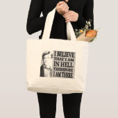 Rimbaud in de hel grote tote bag (Voorkant (product))