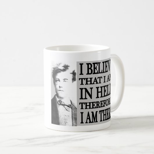 Rimbaud in Hell Cup Koffiemok (Voorkant rechts)