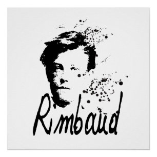 RIMBAUD Portret Graphic Perfect Poster
