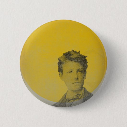 Rimbaud Ronde Button 5,7 Cm (Voorkant)