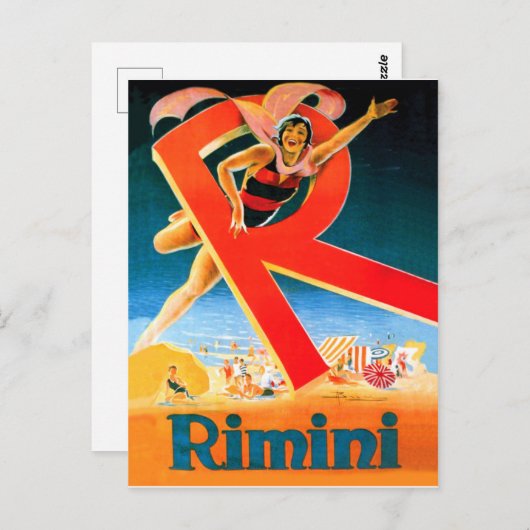 Rimini Briefkaart (Voorkant / Achterkant)