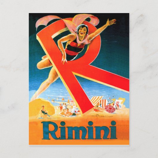 Rimini Briefkaart (Voorkant)