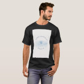 Rimpel Effect van Vrede T-shirt (Voorkant volledig)