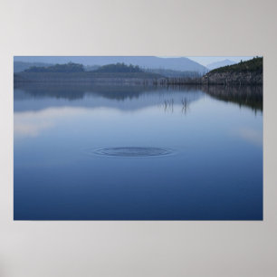 Rimpel in stilstaand water - Poster