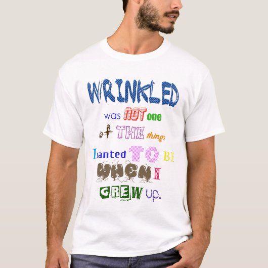 Rimpelig! T-shirt (Voorkant)