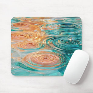 Rimpelingen van Tranquiliteit Abstracte Waterharmo Muismat