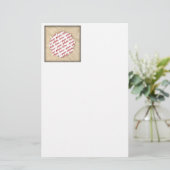 Rimpelpapier Foto Lijst Briefpapier (Staand voorkant)