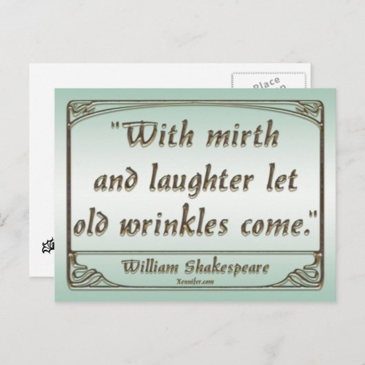 Rimpels Briefkaarten (Voorkant / Achterkant)