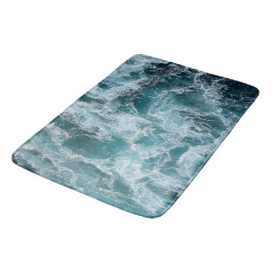 Rimpels in zeewater badmat