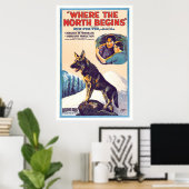 Rin Tin Tin - waar het noorden begint Poster (Thuiskantoor)