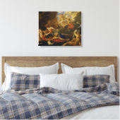 Rinaldo en Armida Canvas Afdruk (Insitu (Slaapkamer))